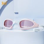 9i9 baby bib summer waterproof bib pure cotton surface baby rotatable rice pocket 3 pieces random colors A438 - Image 2