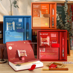 [Lowest price on the Internet] M&G stationery 16K/60 sheets thickened kraft paper sewing book office notebook meeting record book diary draft book 6 books APYFA77C - Image 4