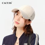 CACUSS baseball cap for women, four seasons, large head circumference, hard top cap, sun protection sun hat, couple all-match, face-showing small hat - Image 7