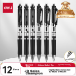 Deli thick tip whiteboard pen erasable easy to erase office teaching meeting black 10 pieces/box SK103 - Image 8