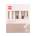Snow White PVN-159 direct liquid ballpoint pen quick-drying color neutral pen teacher correction red pen signature pen set 0.38mm red 12 pieces/box - Image 8