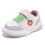 ABC KIDS children's sneakers autumn girls' casual shoes trendy white purple green size 31 [inner length 190 suitable for foot length 185] - Image 9