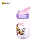 B.DUCK children's water cup double drink boys and girls Tritan material kindergarten straw cup summer cup cold water cup 550ML - Image 7