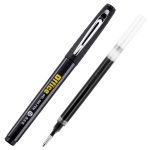 [Essential for back-to-school] KACO red push gel pen with transparent barrel, comfortable and soft grip, 0.5mm bullet tip, correction and homework correction, red signature pen, 5 pieces in red - Image 3