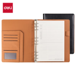 [Super hot item] Deli loose-leaf binding buckle color plastic loose-leaf ring book ring photo album loose-leaf ring card ring key opening ring loose-leaf book buckle 22mm 25 pieces/box mixed TA865 - Image 2