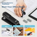 Deli 10 A4 transparent pull rod clip drawer clip folder data folder student exam prenatal examination report data storage 5 colors 33321 - Image 6