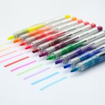 Deli 2B writing pencil student pencil exam pencil 50 pieces/barrel macaron color hexagonal pen holder painting graffiti gift S929 Children's Day gift girl - Image 8