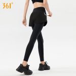 361° sports pants suit women's fitness pants fake two-piece yoga pants women's high waist hip-lifting slimming yoga clothes running - Image 10