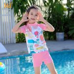 ABC KIDS children's shoes children's sports shoes Velcro boys and girls shoes non-slip casual shoes 3738PY pink 36