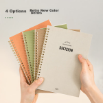 Deli 4 B5/60 sheets simple retro series notebook book coil spiral notebook notepad wrong question book student postgraduate entrance examination LB560 - Image 5