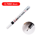 Dianshi pen mecha time and space cabin press neutral pen high value 0.5mm carbon black pen large capacity student homework brush pen office signature pen 0185 3 pens + 3 black cores - Image 9