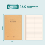 [Lowest price on the Internet] KOKUYO Kino Dream Series Four-hole Loose-leaf Large Capacity Interchangeable Inner Pages B5/40 Pages Horizontal Lines Forest Green 1 Book WSG-RUNP81LG - Image 3