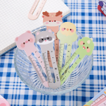 Yuhe cartoon ruler bookmark clip paper with scale 30 pieces cute animal student reward creative gift 4241 - Image 4