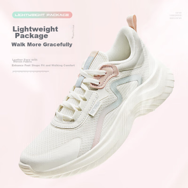 361° sports shoes for men spring and summer teenagers all-match thick bottom heightening small white casual shoes for men 672136611-10