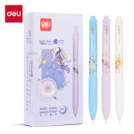 Snow White PVN-166 quality straight liquid ballpoint pen 8 black 2 blue 2 red student needle-type signature pen special pen for examination 0.5mm 12 pieces/box - Image 3