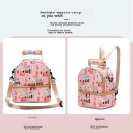 9i9 milk bag, ice bag, mommy bag, double-layer breast milk preservation, work insulation backpack, convenient to go out with blue ice A44 - Image 7