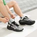 361° sports shoes for men spring and summer teenagers all-match thick-soled height-enhancing white casual shoes for men 672416602F-1