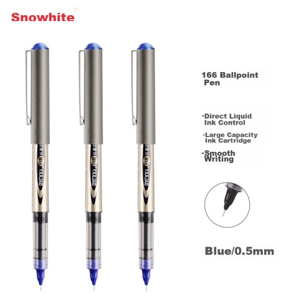 BAOKE PC1838A Large Capacity Gel Pen 0.7mm Daily Writing Office Signature Pen Water Pen Red 12pcs/Box