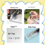 [Essential for school] Ujia Ebbinghaus English word memory book for junior and senior high school students to memorize words notebook for postgraduate entrance examination artifact four and six levels of review English vocabulary accumulation book light blue - Image 5