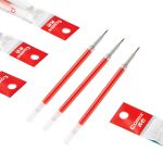 HERO gel pen 672 black push-type large capacity business gel pen signature pen water pen student [12 pieces] - Image 6