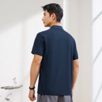 361° short-sleeved men's summer sports t-shirt polo shirt loose breathable running fitness training suit 652424122H-2 - Image 4