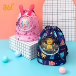 361° children's sunscreen mask neck cover sunshade ice silk mask full face ear hanging outdoor anti-ultraviolet neck protection breathable neck cover - Image 2