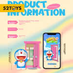 52TOYS Doraemon Secret Props Limited Edition Anywhere Door Figure Trendy Anime Toys Cute Children's Day - Image 4