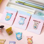 Yuhe cartoon magnetic bookmarks magnetic bookmarks student page clips creative book clips school season stationery 10 pieces 4262 - Image 4