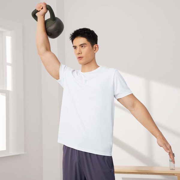 361° T-shirt short-sleeved men's and women's spring and summer round neck outdoor sports leisure loose breathable top 632523106-1