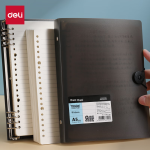 Deli notebook does not hurt the hand coil book B5/60 sheets soft coil kraft paper spiral book student homework postgraduate entrance examination single book binding paper LB560-T - Image 2