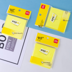 Snow White loose-leaf book B5 shell 26 holes detachable binder loose-leaf paper book clip frosted transparent plastic student notebook - Image 7