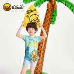 B.Duck little yellow duck children's beach shoes boys and girls swimming shoes non-slip breathable anti-puncture outdoor river trekking shoes - Image 4
