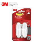 3M hook punch-free office supplies strong door back sticky hook no trace no damage to the wall reusable designer series medium 2 pieces