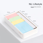 Deli 3 A5/80 sheets office notebook notepad draft book wireless binding book student supplies mixed color 23211 - Image 9