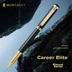 MONTAGUT signature pen high-end business office ballpoint pen college entrance examination gift high-end gift box set for teachers Eternal series Black Liya 0.5mm - Image 2