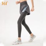 361° sports pants suit women's fitness pants fake two-piece yoga pants women's high waist hip-lifting slimming yoga clothes running - Image 4