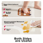 Babycare crawling mat baby crawling mat picnic mat anti-fall mat Kaunas town 150×180×0.35cm - Image 2