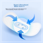 ABC [Brand direct supply, safe quality] sanitary napkin pads sanitary napkins KMS cotton soft ultra-thin sanitary pads 163mm*22 pieces (KMS healthy formula) - Image 4