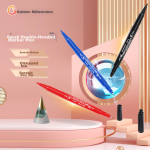 Deli ballpoint pen oil pen 0.7mm bullet tip press pen ballpoint pen office supplies black 60 pieces/box 6506 - Image 2