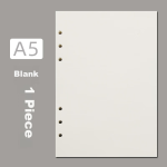 [Lowest price on the Internet] KOKUYO Pastel Cookies · Soft Light · A4 loose-leaf large-capacity notebook notepad with 5-color separator pages 40 transparent pages WSG-RUYP60T - Image 2
