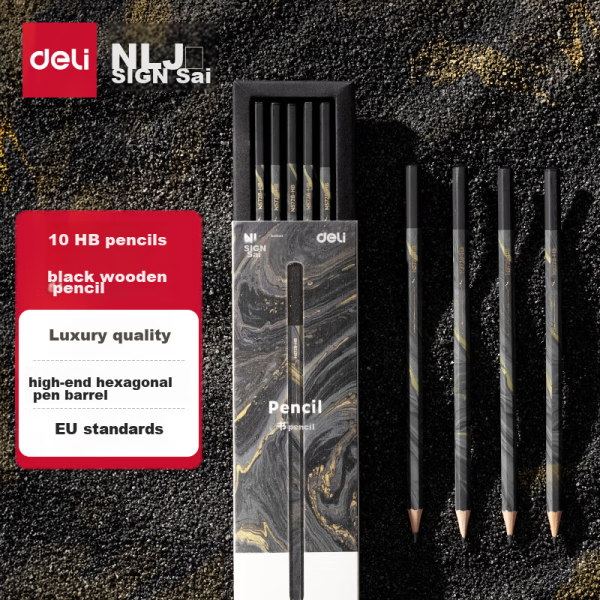Deli classic office gel pen fountain pen signature pen office supplies 0.5mm bullet 16 black 3 red 1 blue 33320