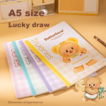 Deli 2.0mm posture correction automatic pencil fat pen children's student stationery calligraphy continuous core (pen lead pencil sharpener) SH789 - Image 6