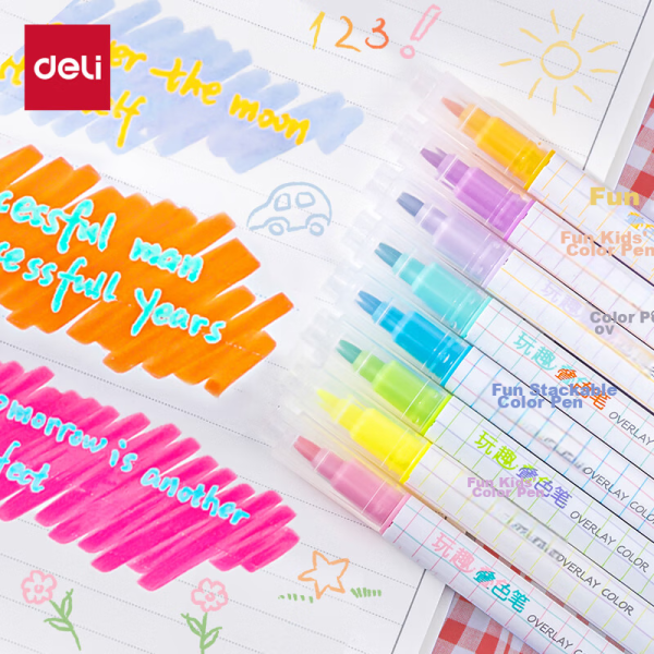 Dianshi Lightning Spacetime Cabin Low Center of Gravity Black Technology Press Neutral Pen High Value 0.5mm Black Pen Student Exercise Homework Office Signature Pen 3157E [Set B] 3 Pens + 3 Cores