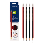 Deli refillable whiteboard pen erasable 10 pcs red office supplies S507 - Image 8