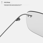CAPONI frameless sunglasses men's ultra-light color-changing sunglasses anti-ultraviolet polarized driving special night vision glasses anti-high beam - Image 4