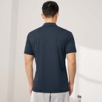 361° short-sleeved T-shirt men's spring and summer quick-drying clothes lapel polo shirt running fitness sportswear 652524102D-8 - Image 3