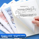 [Lowest price on the whole network] Faramont business notebook A5 thick buckle notepad sheepskin notebook stationery diary work log office meeting record book can be customized A5-black - Image 4