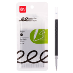 Deli 0.5mm gel pen carbon signature pen black full needle tube 12 pieces/box - Image 9