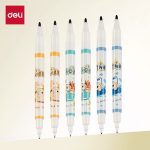 Deli A5/60 loose-leaf notebook detachable student coil notebook large capacity postgraduate entrance examination HA560 white horizontal line - Image 3