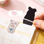 Yuhe cartoon magnetic bookmarks magnetic bookmarks student page clips creative book clips school season stationery 10 pieces 4262 - Image 5